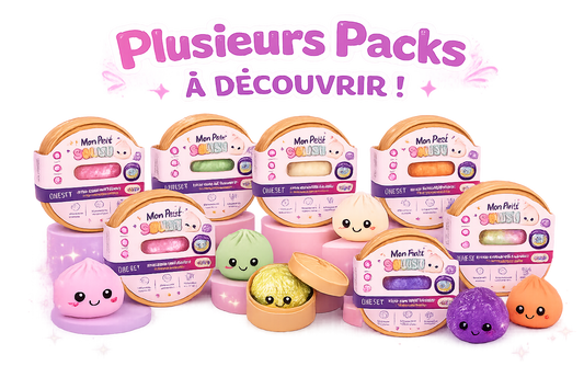 Pack Mystère Mon Petit Squish, Squishy Dumplings