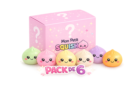 Pack de 6 Mon Petit Squish, Squishy Dumbling